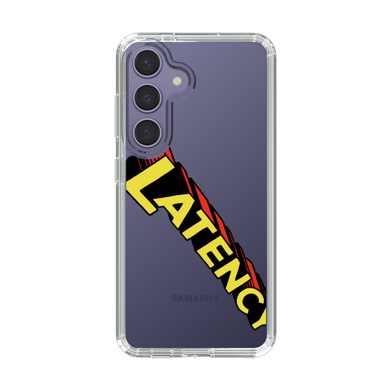 スリムプロテクションケース［ LATENCY - Rock logo - Clear ］