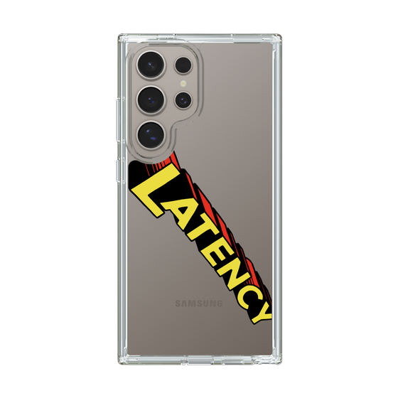 スリムプロテクションケース［ LATENCY - Rock logo - Clear ］