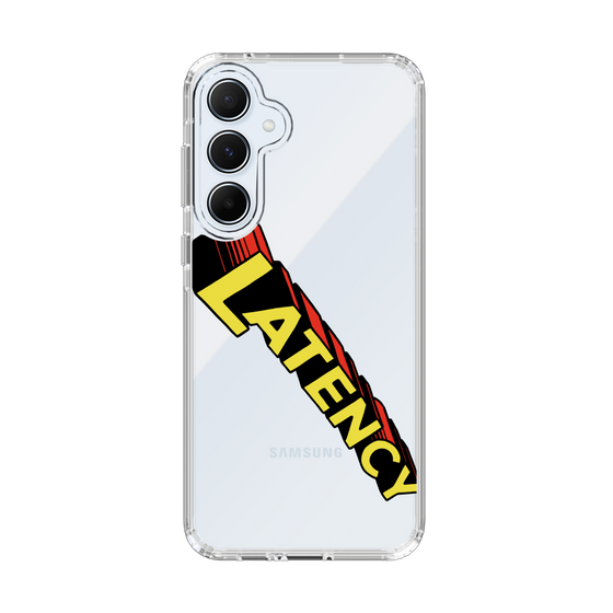 スリムプロテクションケース［ LATENCY - Rock logo - Clear ］