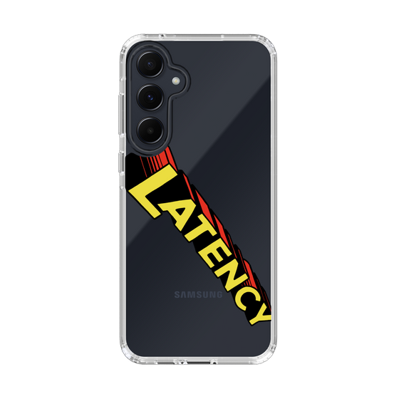スリムプロテクションケース［ LATENCY - Rock logo - Clear ］