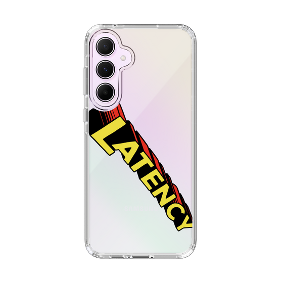 スリムプロテクションケース［ LATENCY - Rock logo - Clear ］