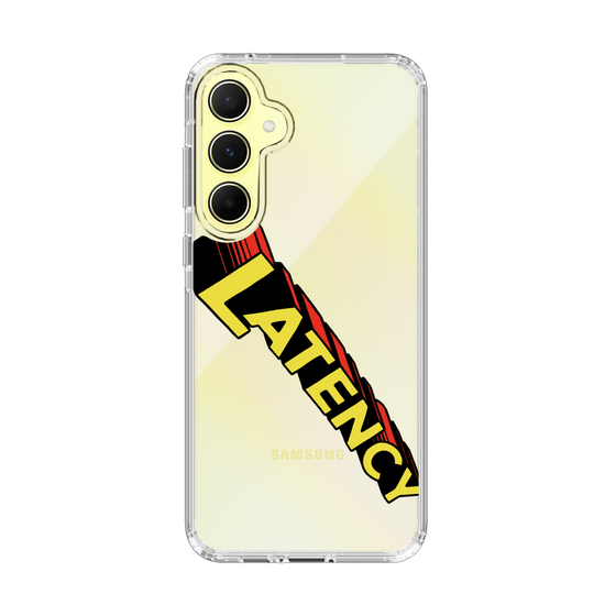 スリムプロテクションケース［ LATENCY - Rock logo - Clear ］