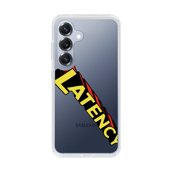スリムプロテクションケース［ LATENCY - Rock logo - Clear ］