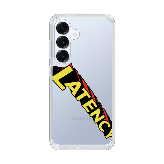 スリムプロテクションケース［ LATENCY - Rock logo - Clear ］