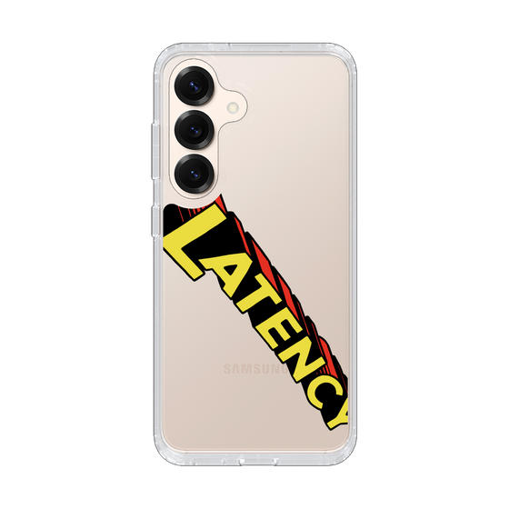 スリムプロテクションケース［ LATENCY - Rock logo - Clear ］