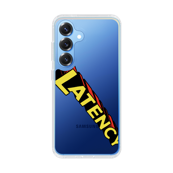 スリムプロテクションケース［ LATENCY - Rock logo - Clear ］