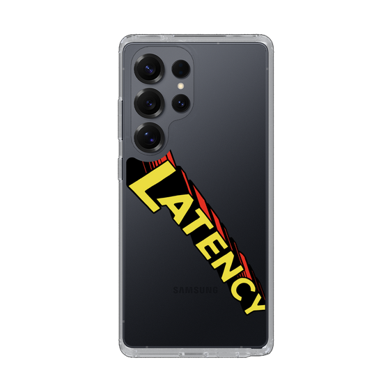 スリムプロテクションケース［ LATENCY - Rock logo - Clear ］