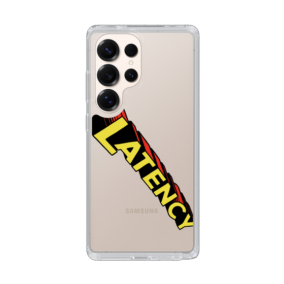 スリムプロテクションケース［ LATENCY - Rock logo - Clear ］