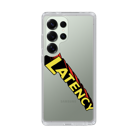 スリムプロテクションケース［ LATENCY - Rock logo - Clear ］