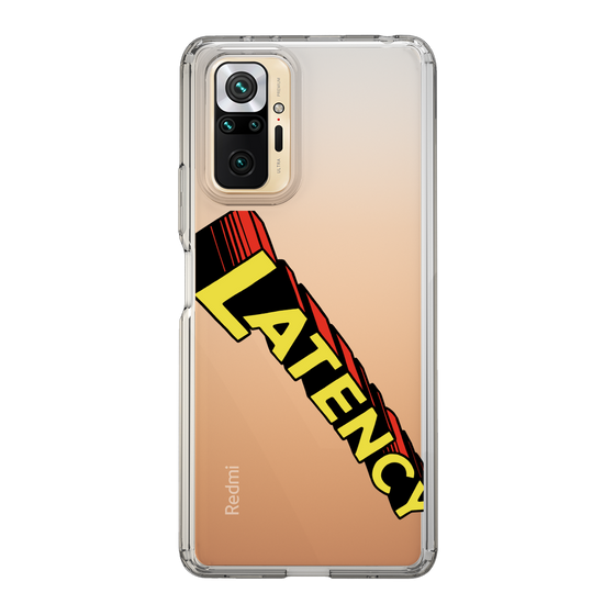 スリムプロテクションケース［ LATENCY - Rock logo - Clear ］
