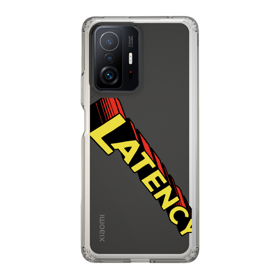 スリムプロテクションケース［ LATENCY - Rock logo - Clear ］