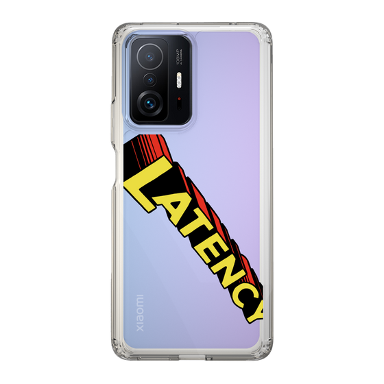 スリムプロテクションケース［ LATENCY - Rock logo - Clear ］