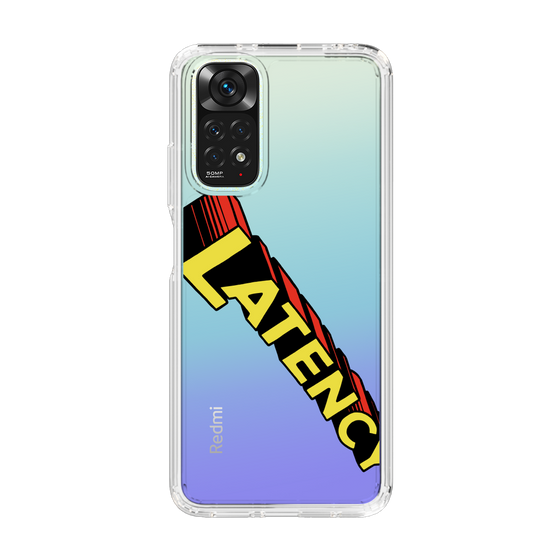 スリムプロテクションケース［ LATENCY - Rock logo - Clear ］