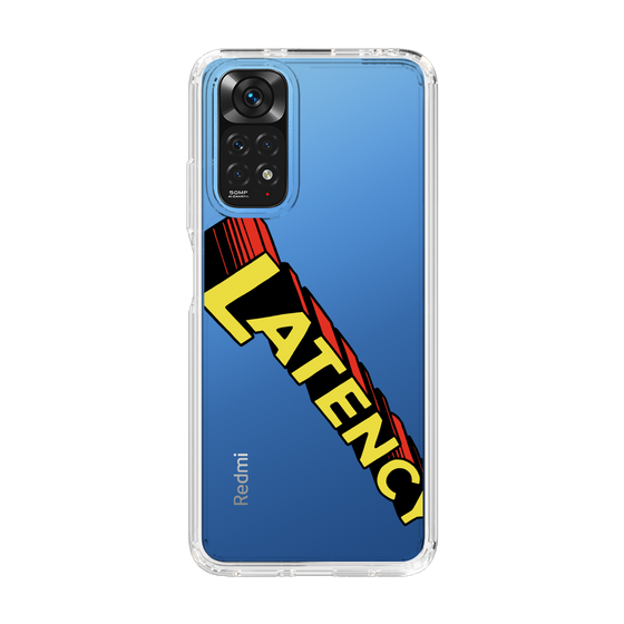 スリムプロテクションケース［ LATENCY - Rock logo - Clear ］
