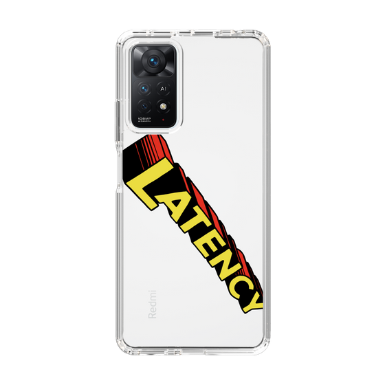 スリムプロテクションケース［ LATENCY - Rock logo - Clear ］