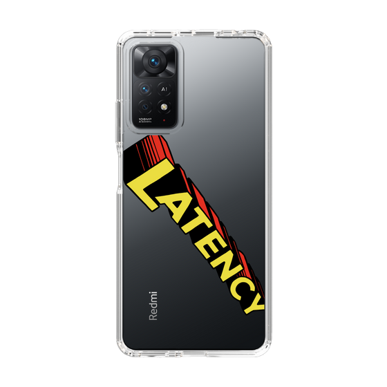 スリムプロテクションケース［ LATENCY - Rock logo - Clear ］