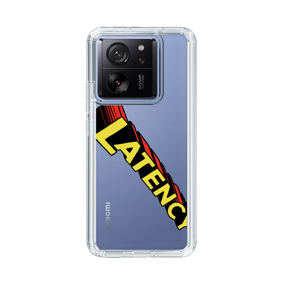 スリムプロテクションケース［ LATENCY - Rock logo - Clear ］