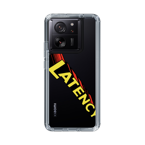 スリムプロテクションケース［ LATENCY - Rock logo - Clear ］