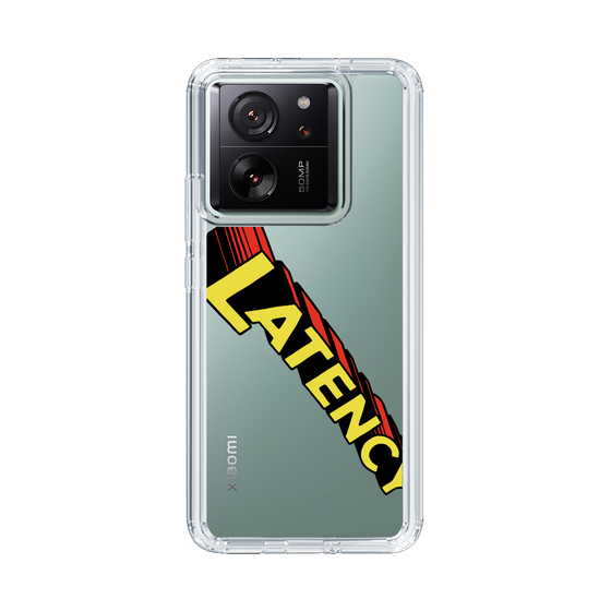 スリムプロテクションケース［ LATENCY - Rock logo - Clear ］