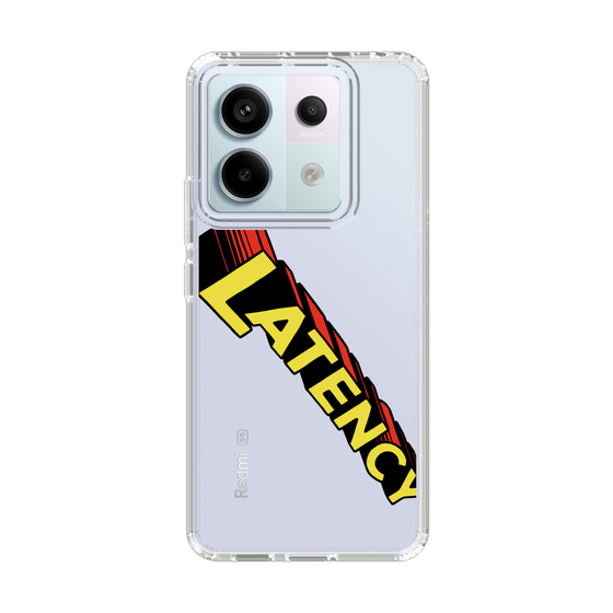 スリムプロテクションケース［ LATENCY - Rock logo - Clear ］