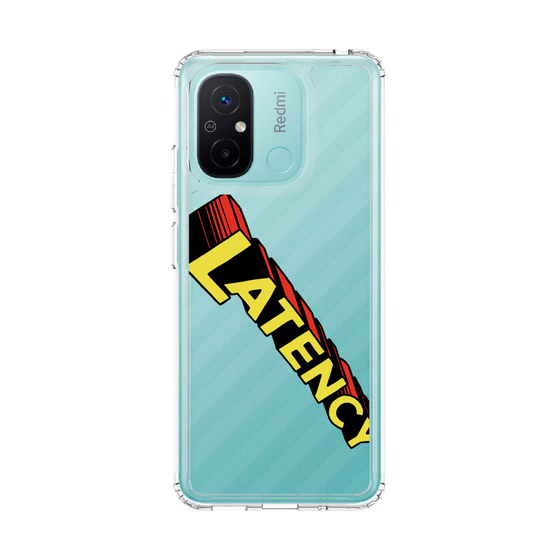 スリムプロテクションケース［ LATENCY - Rock logo - Clear ］