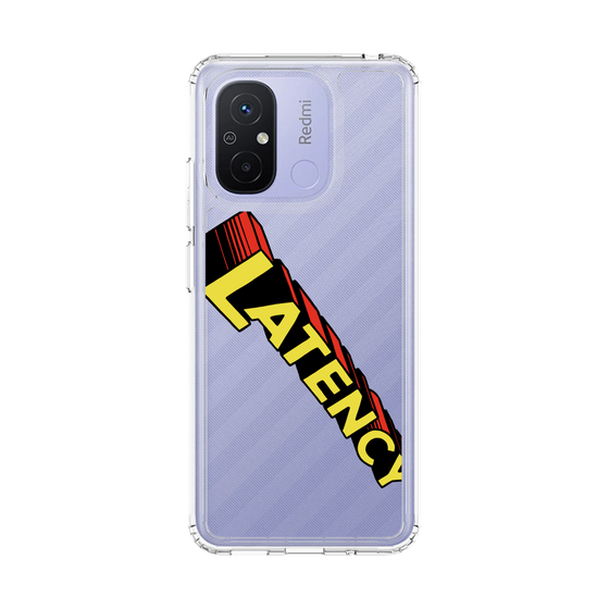 スリムプロテクションケース［ LATENCY - Rock logo - Clear ］