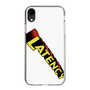 スリムプロテクションケース［ LATENCY - Rock logo - White ］