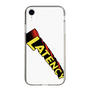 スリムプロテクションケース［ LATENCY - Rock logo - White ］
