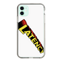 スリムプロテクションケース［ LATENCY - Rock logo - White ］