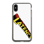 スリムプロテクションケース［ LATENCY - Rock logo - White ］