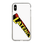 スリムプロテクションケース［ LATENCY - Rock logo - White ］