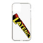 スリムプロテクションケース［ LATENCY - Rock logo - White ］