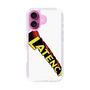 スリムプロテクションケース［ LATENCY - Rock logo - White ］