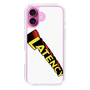 スリムプロテクションケース［ LATENCY - Rock logo - White ］