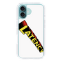 スリムプロテクションケース［ LATENCY - Rock logo - White ］