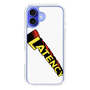 スリムプロテクションケース［ LATENCY - Rock logo - White ］