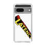 スリムプロテクションケース［ LATENCY - Rock logo - White ］