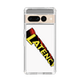 スリムプロテクションケース［ LATENCY - Rock logo - White ］