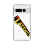 スリムプロテクションケース［ LATENCY - Rock logo - White ］