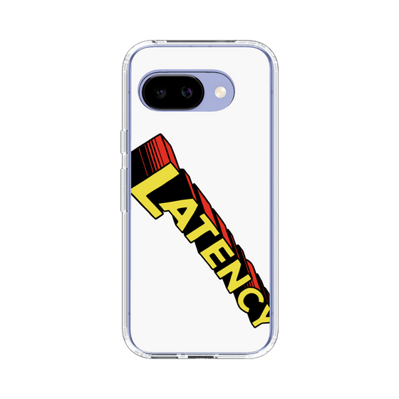 スリムプロテクションケース［ LATENCY - Rock logo - White ］