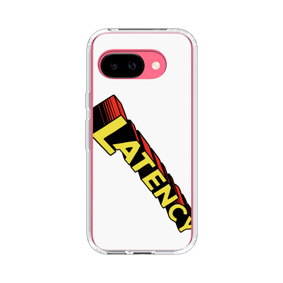 スリムプロテクションケース［ LATENCY - Rock logo - White ］