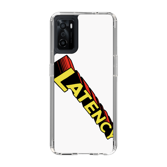 スリムプロテクションケース［ LATENCY - Rock logo - White ］