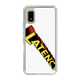 スリムプロテクションケース［ LATENCY - Rock logo - White ］