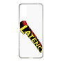 スリムプロテクションケース［ LATENCY - Rock logo - White ］