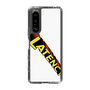 スリムプロテクションケース［ LATENCY - Rock logo - White ］