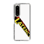 スリムプロテクションケース［ LATENCY - Rock logo - White ］