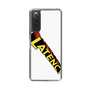 スリムプロテクションケース［ LATENCY - Rock logo - White ］