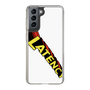 スリムプロテクションケース［ LATENCY - Rock logo - White ］