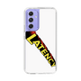 スリムプロテクションケース［ LATENCY - Rock logo - White ］