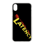 スリムプロテクションケース［ LATENCY - Rock logo - Black ］